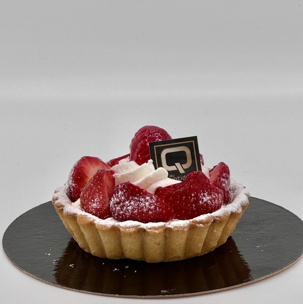 Desserts individuels sur croute sablée