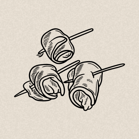 Zakouski's (12 Pièces)