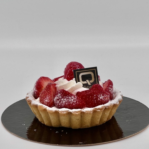Desserts individuels sur croute sablée